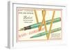 Fountain Pen and Pencil Set-null-Framed Art Print
