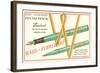 Fountain Pen and Pencil Set-null-Framed Art Print