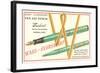 Fountain Pen and Pencil Set-null-Framed Art Print