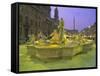 Fountain, Piazza Navona, Rome, Lazio, Italy, Europe-Roy Rainford-Framed Stretched Canvas