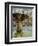 Fountain, Place d'Albertas, Aix En Provence, Provence, France, Europe-John Miller-Framed Photographic Print