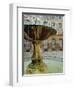 Fountain, Place d'Albertas, Aix En Provence, Provence, France, Europe-John Miller-Framed Photographic Print