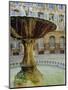 Fountain, Place d'Albertas, Aix En Provence, Provence, France, Europe-John Miller-Mounted Photographic Print