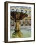 Fountain, Place d'Albertas, Aix En Provence, Provence, France, Europe-John Miller-Framed Photographic Print