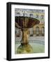 Fountain, Place d'Albertas, Aix En Provence, Provence, France, Europe-John Miller-Framed Photographic Print