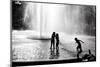 Fountain Play-Evan Morris Cohen-Mounted Premium Photographic Print