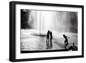 Fountain Play-Evan Morris Cohen-Framed Photographic Print