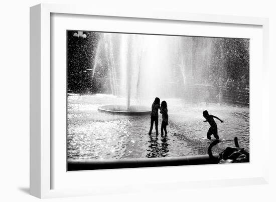 Fountain Play-Evan Morris Cohen-Framed Photographic Print