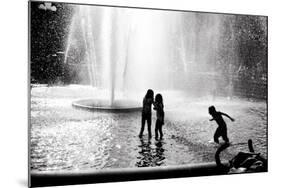 Fountain Play-Evan Morris Cohen-Mounted Photographic Print