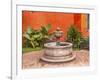 Fountain Plaza Juarez Park, San Miguel de Allende, Mexico.-William Perry-Framed Photographic Print