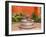 Fountain Plaza Juarez Park, San Miguel de Allende, Mexico.-William Perry-Framed Photographic Print