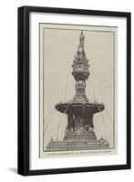 Fountain Presented by Sir Henry Doulton to Glasgow-null-Framed Giclee Print