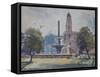 Fountain, Rajpath, New Delhi, 2013-Tim Scott Bolton-Framed Stretched Canvas