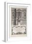 Fountain, Rue De Grenelle, Faubourg St Germain-Le Canu-Framed Giclee Print