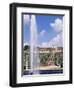 Fountain, Schloss Sanssouci (Sanssouci Palace), Unesco World Heritage Site, Potsdam, Germany-James Emmerson-Framed Photographic Print