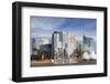 Fountain Square and Buildings of Sector Sul, Brasilia, Federal District, Brazil, South America-Ian Trower-Framed Photographic Print