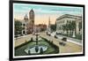 Fountain Square, Chattanooga-null-Framed Art Print