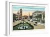 Fountain Square, Chattanooga-null-Framed Art Print