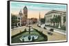 Fountain Square, Chattanooga-null-Framed Stretched Canvas