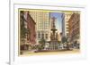 Fountain Square, Cincinnati, Ohio-null-Framed Art Print