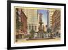 Fountain Square, Cincinnati, Ohio-null-Framed Art Print