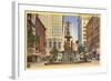 Fountain Square, Cincinnati, Ohio-null-Framed Art Print