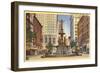 Fountain Square, Cincinnati, Ohio-null-Framed Art Print