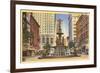 Fountain Square, Cincinnati, Ohio-null-Framed Premium Giclee Print