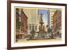 Fountain Square, Cincinnati, Ohio-null-Framed Premium Giclee Print