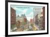 Fountain Square, Cincinnati, Ohio-null-Framed Premium Giclee Print