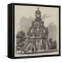 Fountain to Be Erected in Front of Holyrood Palace-null-Framed Stretched Canvas