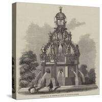 Fountain to Be Erected in Front of Holyrood Palace-null-Stretched Canvas