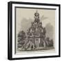 Fountain to Be Erected in Front of Holyrood Palace-null-Framed Giclee Print