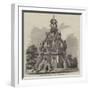 Fountain to Be Erected in Front of Holyrood Palace-null-Framed Giclee Print