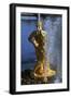 Fountain with Gilded Bronze Samson Statue, Grand Cascade-null-Framed Giclee Print