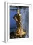 Fountain with Gilded Bronze Samson Statue, Grand Cascade-null-Framed Giclee Print