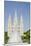 Fountain with Salt Lake Temple, Temple Square, Salt Lake City, Utah-Michael DeFreitas-Mounted Photographic Print