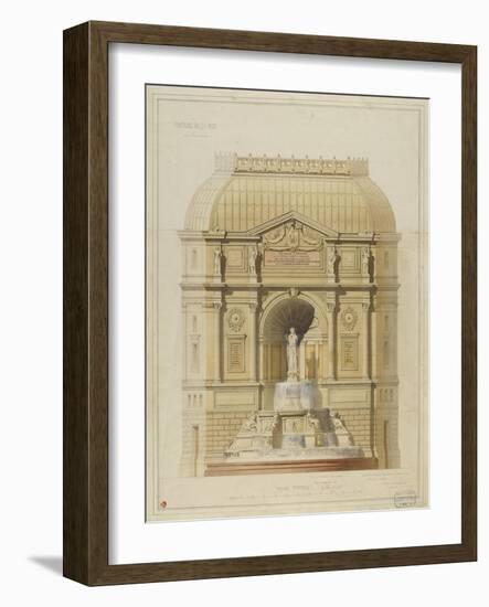 Fountain-Gabriel Davioud-Framed Giclee Print