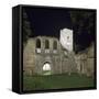 Fountains Abbey, Illuminated, 12th Century-CM Dixon-Framed Stretched Canvas