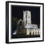 Fountains Abbey, Illuminated, 12th Century-CM Dixon-Framed Photographic Print