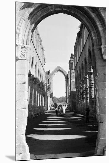 Fountains Abbey, Monastery-Staff-Mounted Photographic Print