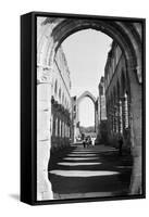 Fountains Abbey, Monastery-Staff-Framed Stretched Canvas