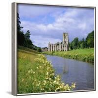 Fountains Abbey, North Yorkshire, England, UK, Europe-Roy Rainford-Framed Photographic Print