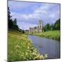 Fountains Abbey, North Yorkshire, England, UK, Europe-Roy Rainford-Mounted Photographic Print