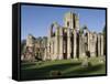 Fountains Abbey, UNESCO World Heritage Site, Near Ripon, North Yorkshire, England, United Kingdom, -James Emmerson-Framed Stretched Canvas