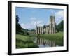Fountains Abbey, UNESCO World Heritage Site, Yorkshire, England, United Kingdom, Europe-Harding Robert-Framed Photographic Print