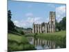 Fountains Abbey, UNESCO World Heritage Site, Yorkshire, England, United Kingdom, Europe-Harding Robert-Mounted Photographic Print