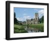 Fountains Abbey, UNESCO World Heritage Site, Yorkshire, England, United Kingdom, Europe-Harding Robert-Framed Photographic Print