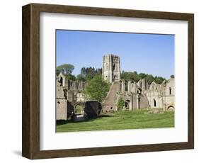 Fountains Abbey, Unesco World Heritage Site, Yorkshire, England, United Kingdom-Philip Craven-Framed Photographic Print