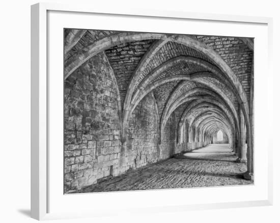 Fountains Abbey Yorkshire England-John Ford-Framed Photographic Print